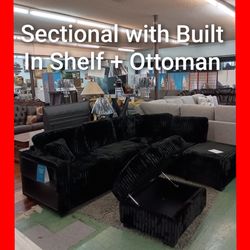 🥰 Sectional with Ottoman