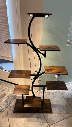 Plant Stand with 4 lights