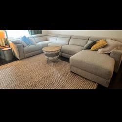 5 Price L Shape Very Large Sectional With 2 Recliners 