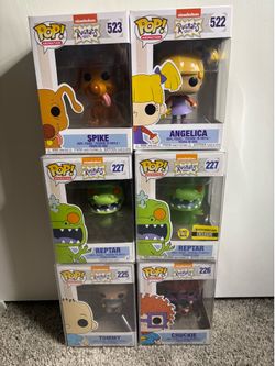 Funko pop set of six Rugrat characters