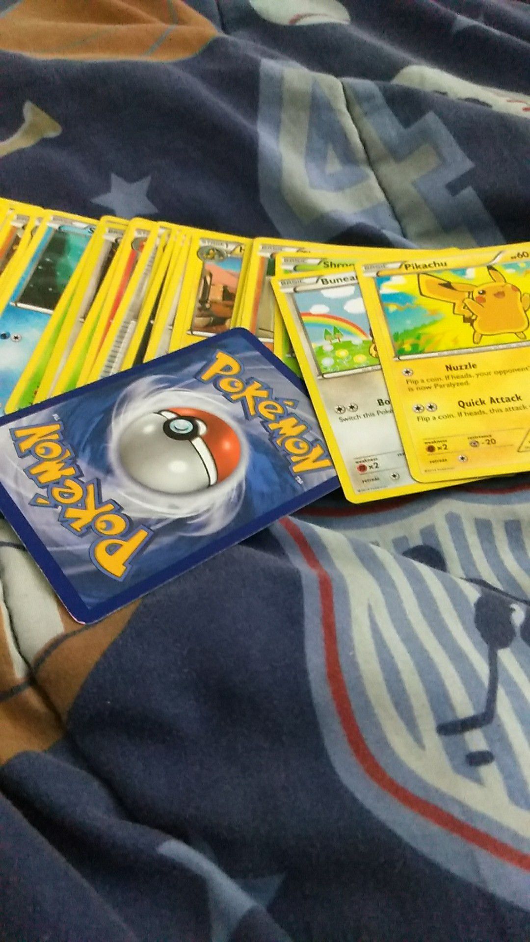 Pokemon Cards *PERFECT* Not Even A Bent Part On The Cards