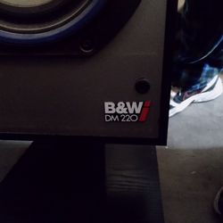 B & W 220 Speakers