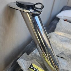 4 Boat Rod Holders  Stainless New 30 Degree