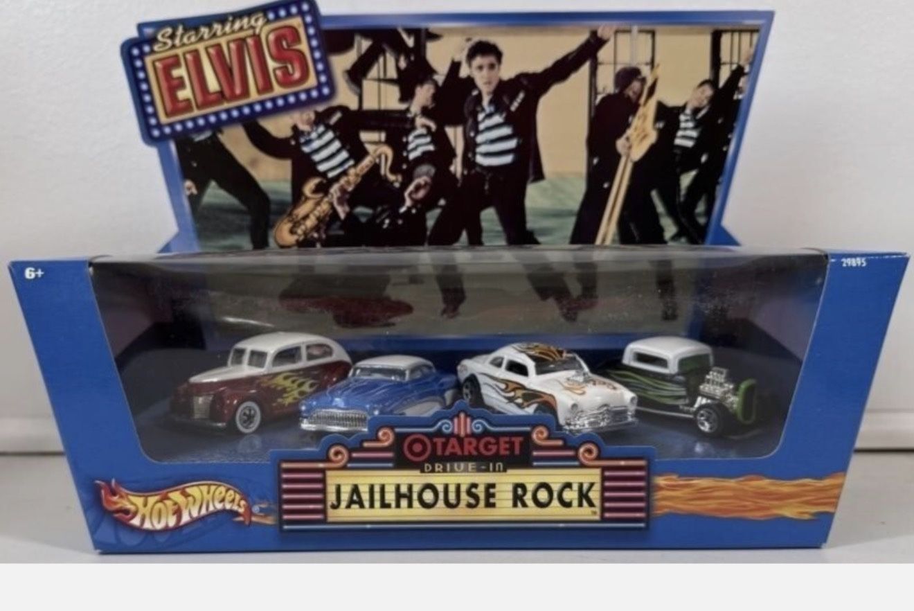 Elvis Presley 2008 Hot Wheels Set