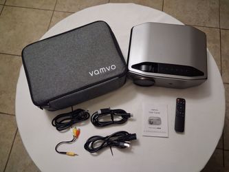 New Vamvo L6200 Video Projector 1080p LED