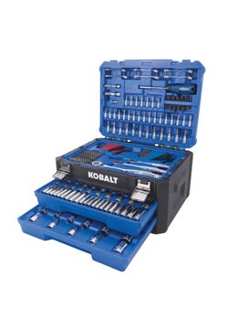 302 -Piece Metric and standard (SAE) Mechanics Tool Set with Hard Case