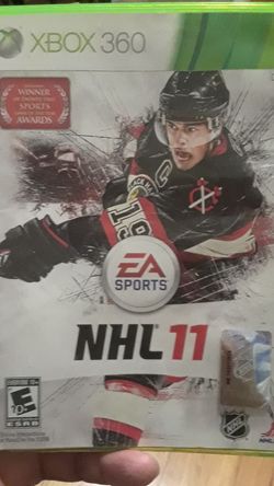 Xbox 360 game, nhl 11