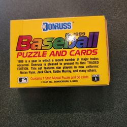 Baseball Cards Donruss 1989 Edition.