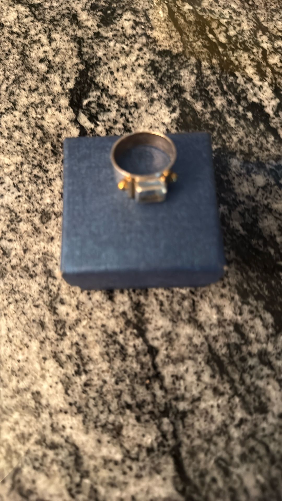 Blue Topaz Ring