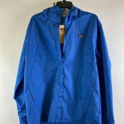 NEW Patagonia Blue All Weather Rain Coat Size S