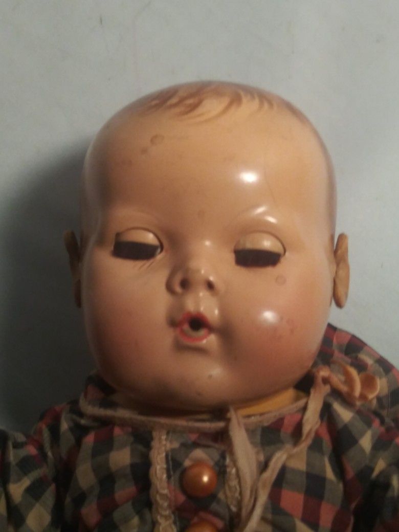 Vintage Effanbee Dydee 14” Baby Doll