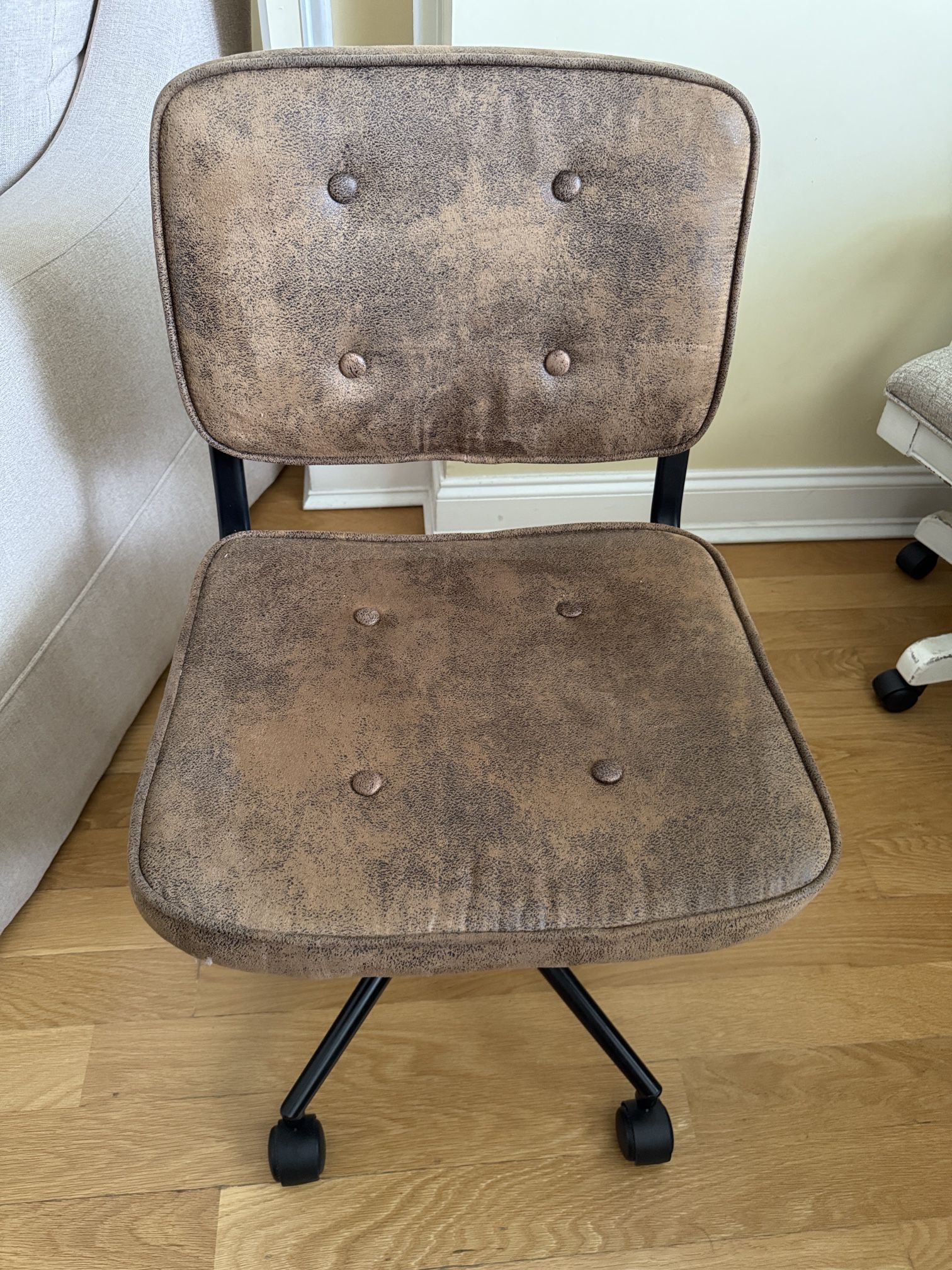 Office Chair-faux Suede
