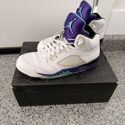 Jordan 5 Grapes Sz12