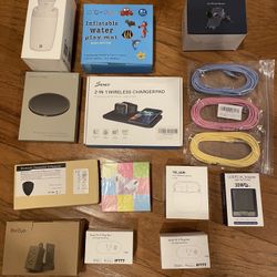 🔥 Sale 🔥 $5 Each Wirless Earbuds Headset Wireless Charger Car Phone Mount iPhone Charging Cable Bluetooth Adapter 