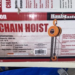 1 Ton Chain Hoist Haul Master