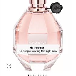 Viktor Rolf FLOWERBOMB perfume.  3.4 oz brand new unopened in box