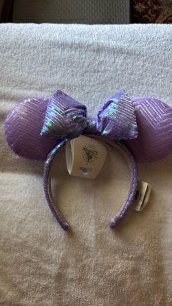 Disney Parks Minnie Mouse Ears Bow Headband Brand New
