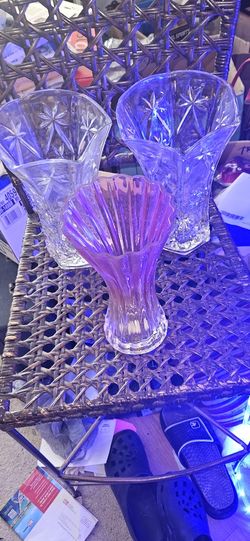 3  beautiful Vases For Sale