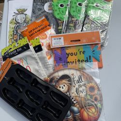 Halloween Treat Bags And Extra items