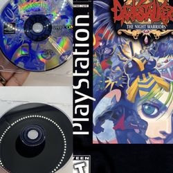 Darkstalkers The Night Warriors(PlayStation 1 PS1, 1996)Disc Only Tested Rare!