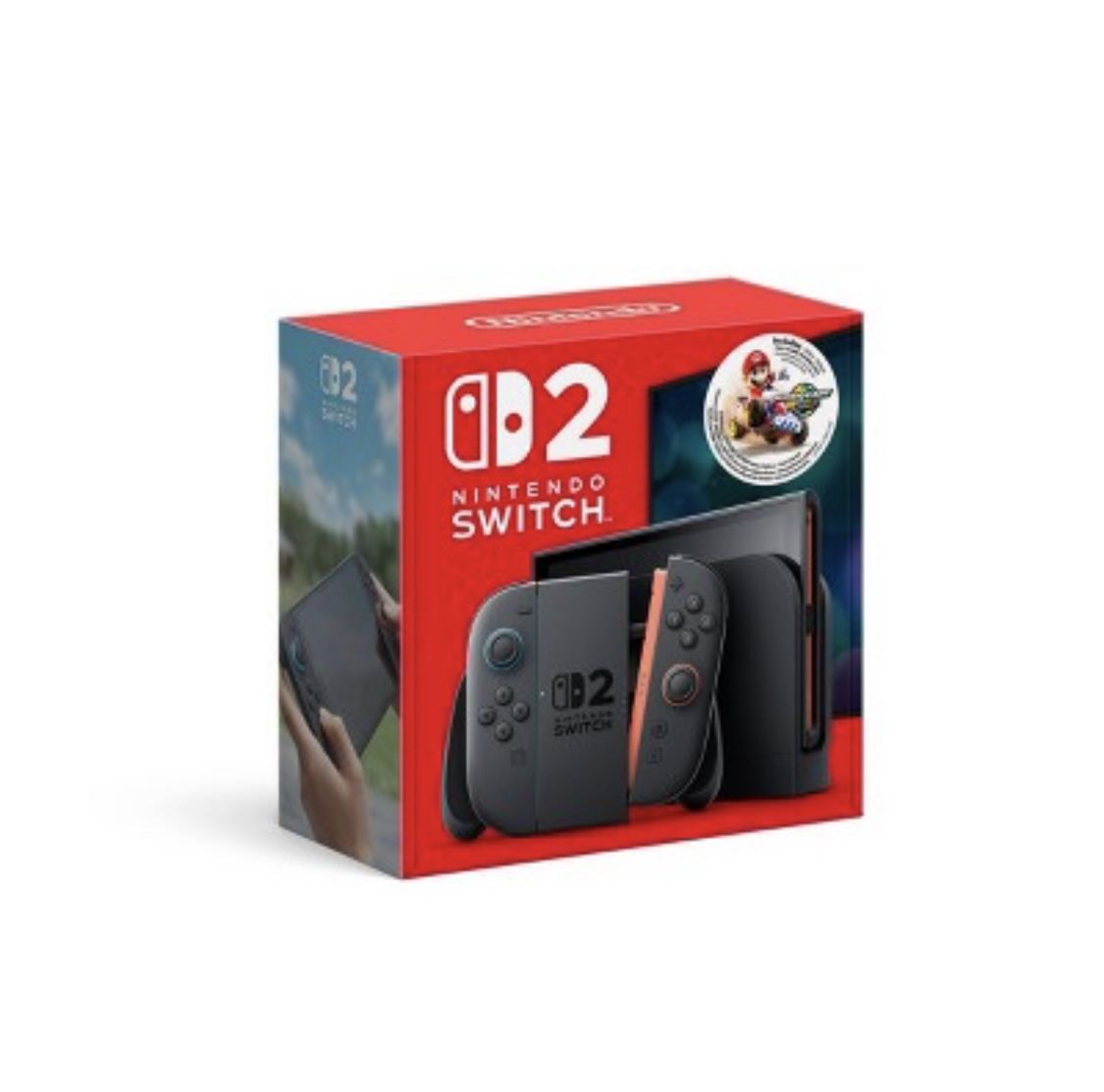 Nintendo Switch 2 Bundle With Mario Kart Download