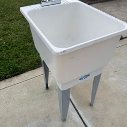 Utility Sink with Faucet