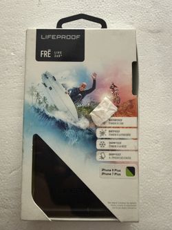 LifeProof FRE Series Waterproof Case for iPhone Xs & iPhone 7/8 Plus Frostbite 