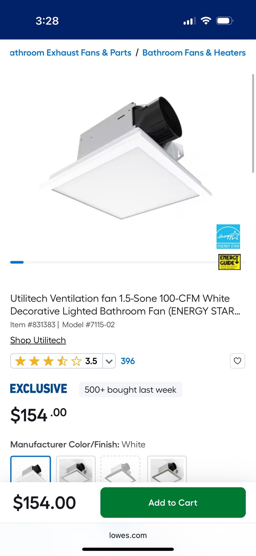 Bathroom Fan