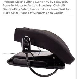 Electric chair lift device