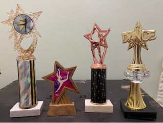 Dance trophy lot of 4