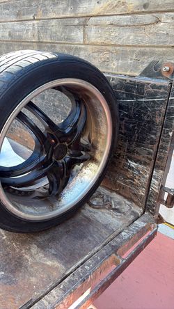 Tires and wheels