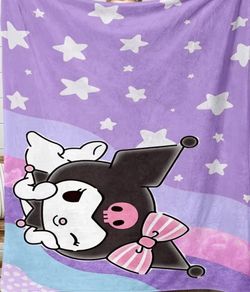 Kuromi blanket