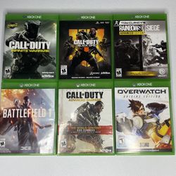 Call Of Duty + Battlefield + Overwatch + Rainbow Six Game Bundle - Tested - PS4