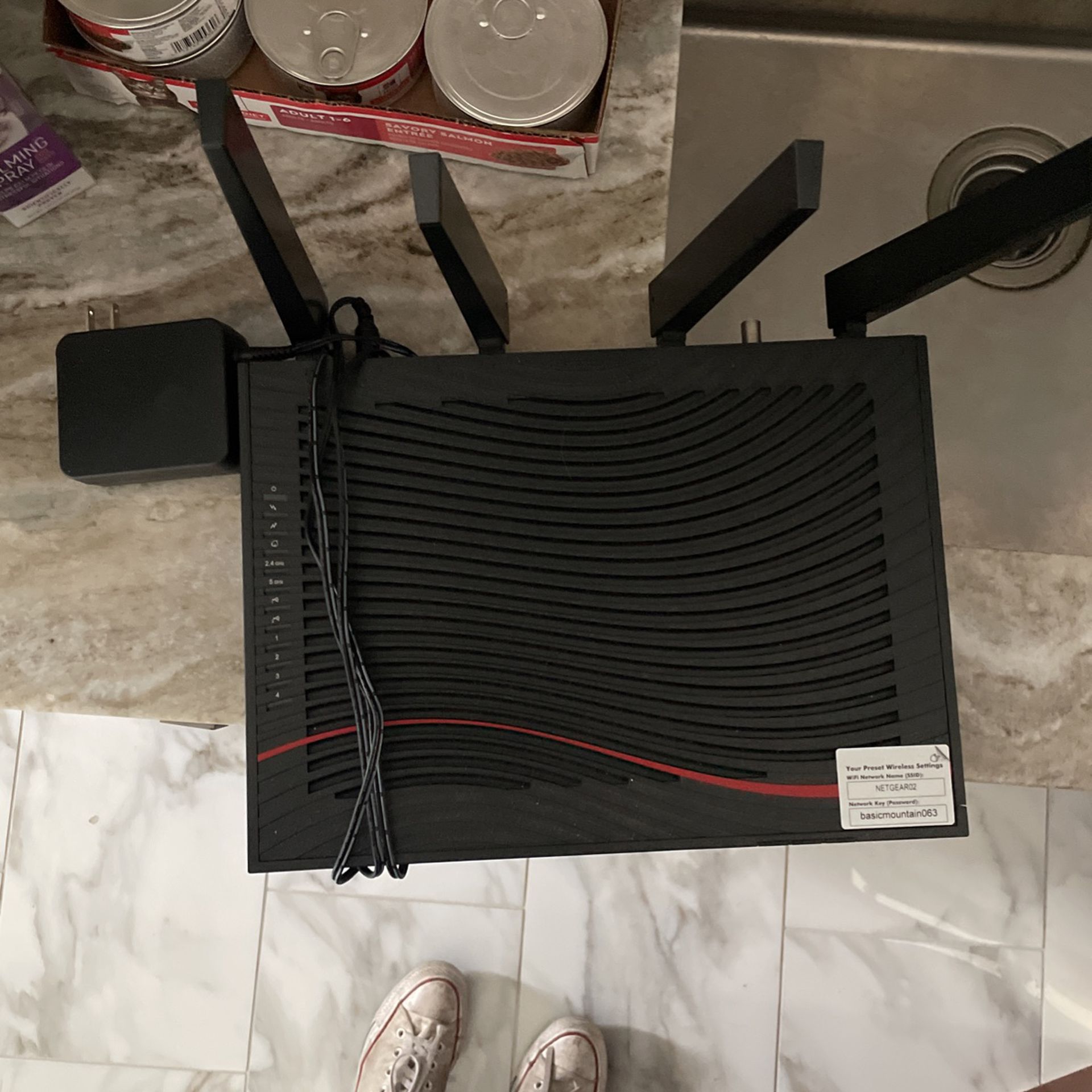 Net gear x4S Nighthawk Wifi Router 