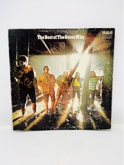 Guess Who Vinyl Record The Best Of The Guess Who RCA Victor 1971 Rock LP