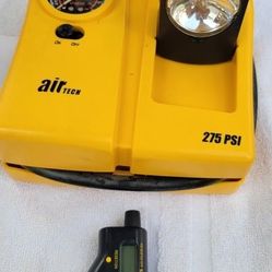 Very Efficient  Portable 275 PSI Air Compressor Safety Kit.