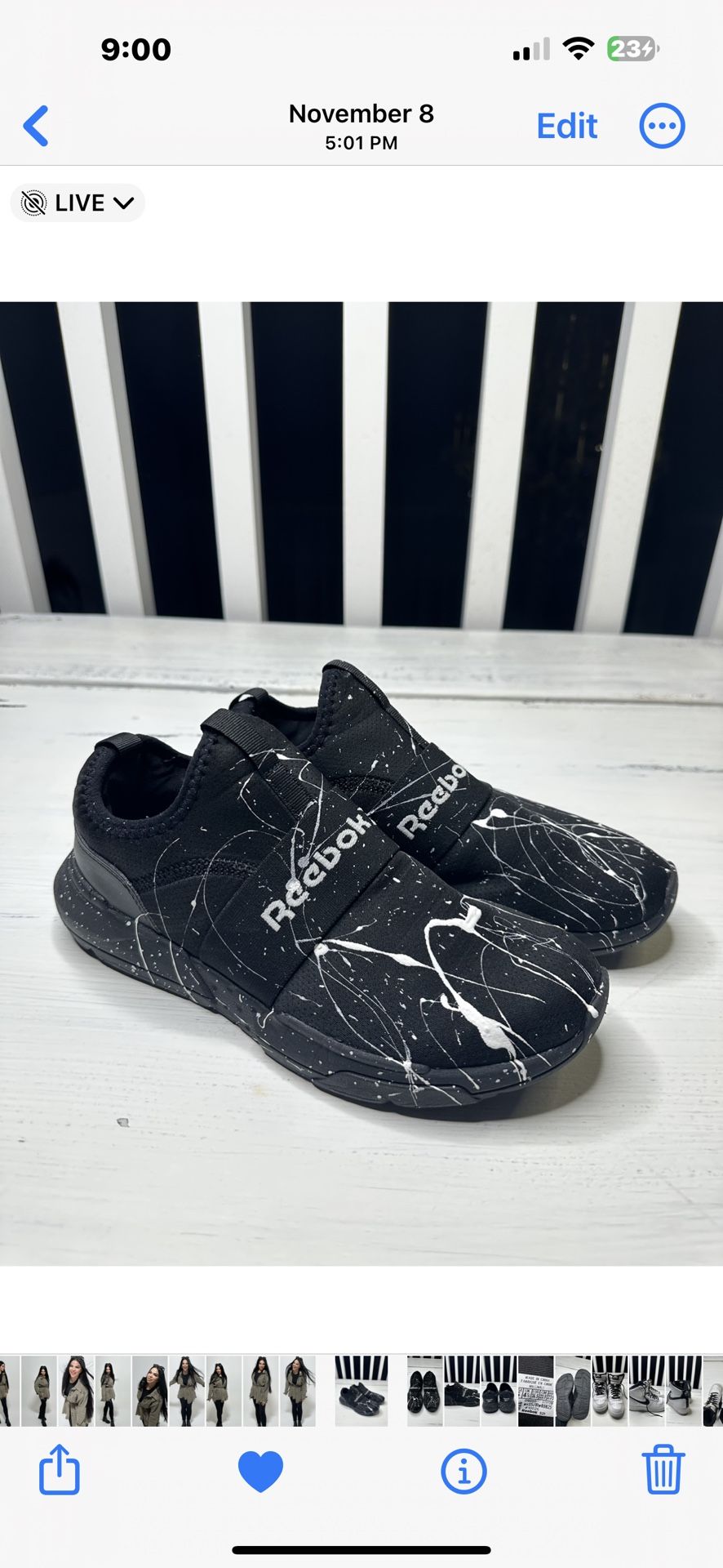 Reebok US 5 (23.5sm)