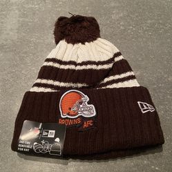 PRICE IS FIRM Brand new Cleveland Browns beanie