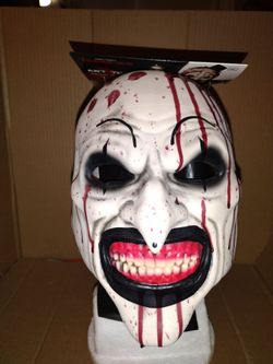 Art The Clown Terrifier Bloody Mask $50