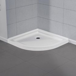 White Shower base