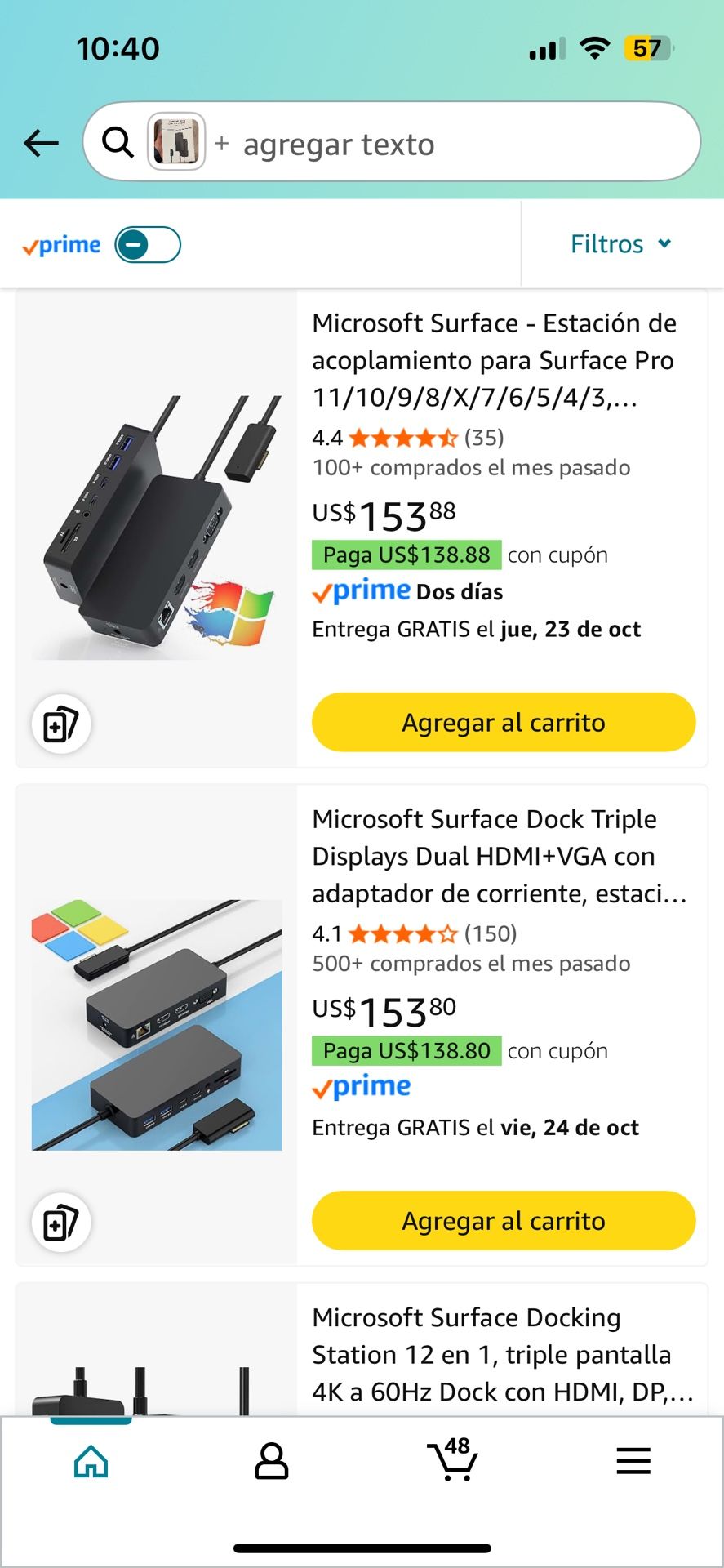 Microsoft Surface Estación De Acoplamiento 