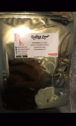 Rolling Loud GA 2Day wristband