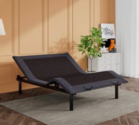 Full Size Adjustable Bed Frame with Remote