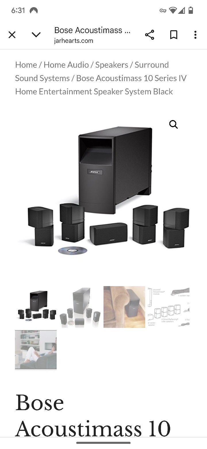 Bose Surround system