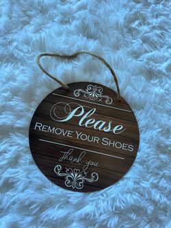 Wooden sign 8x8