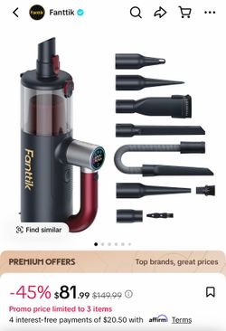 Handheld vacuum