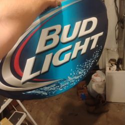 Bud Light Advertisement Tin