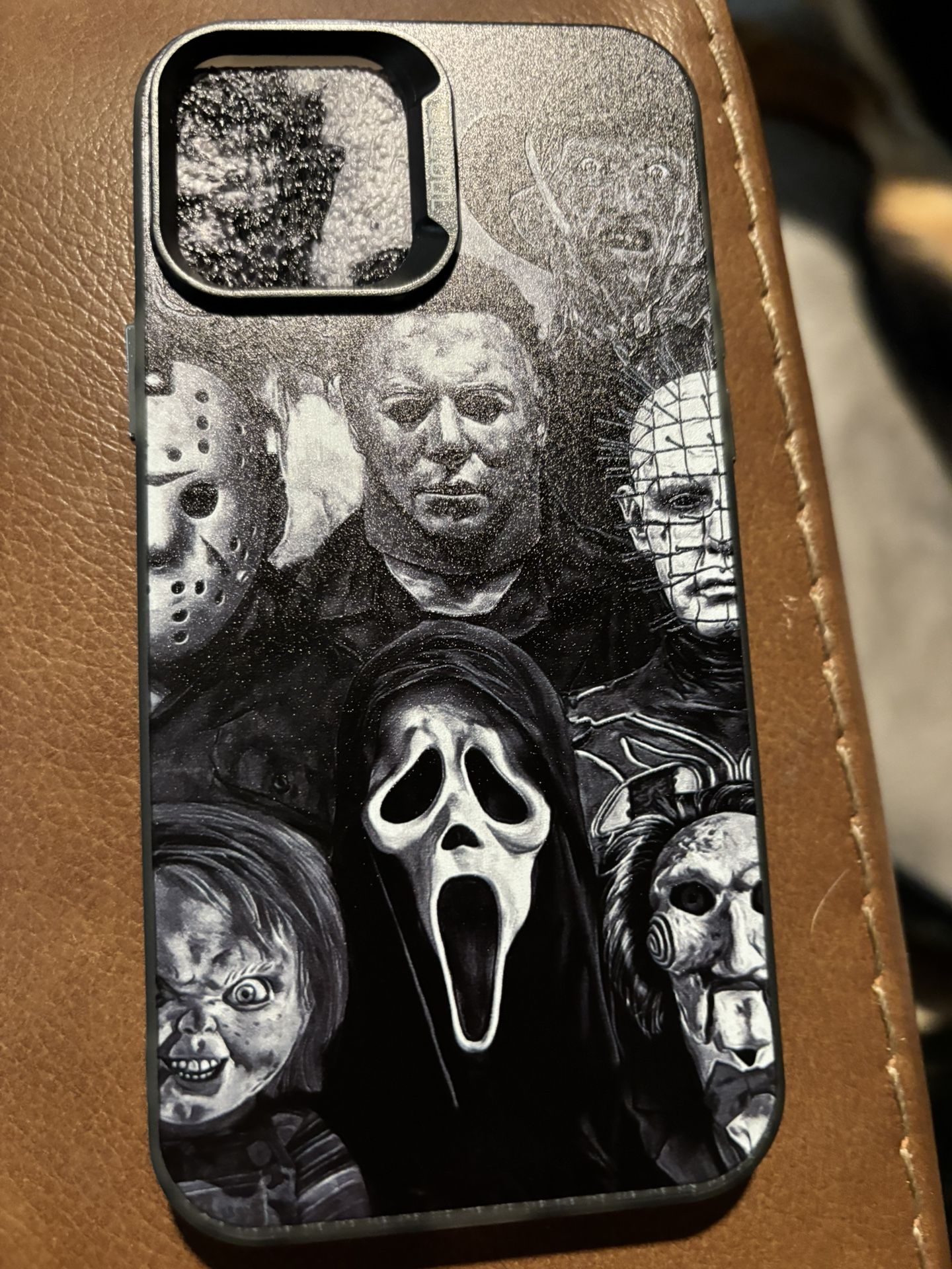 2 New Cases - Favorite Scary Phone Case Compatible with iPhone 12/12 Pro, Scream