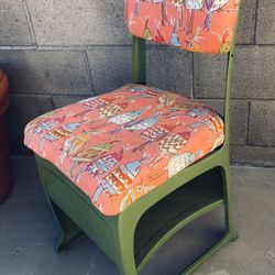 Vintage School Chair Refurbished 