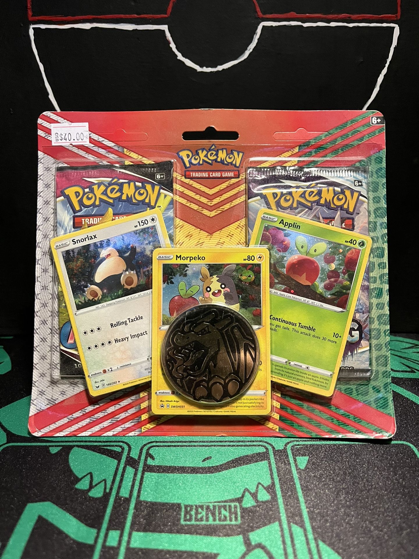 Two Pack Bluster (Snorlax, Morpeko, Applin)